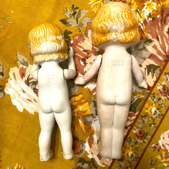 Two Vintage 1920’s Bisque Dolls Japan - Picture 2 of 6